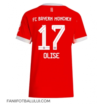 Bayern Munich Michael Olise #17 Tricou Fotbal Replică 2025-26 Femei Acasa